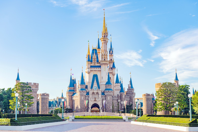 東京ディズニーランド（オリエンタルランド提供）