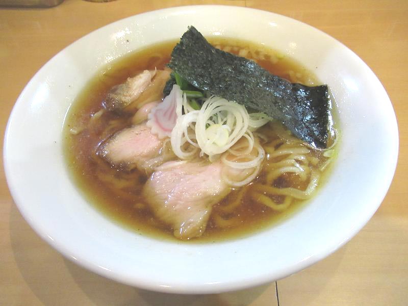 魂麺の人気ラーメン「魂の中華そば」