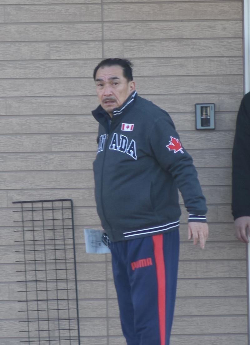 門倉容疑者=28日午前7時ごろ、東金市