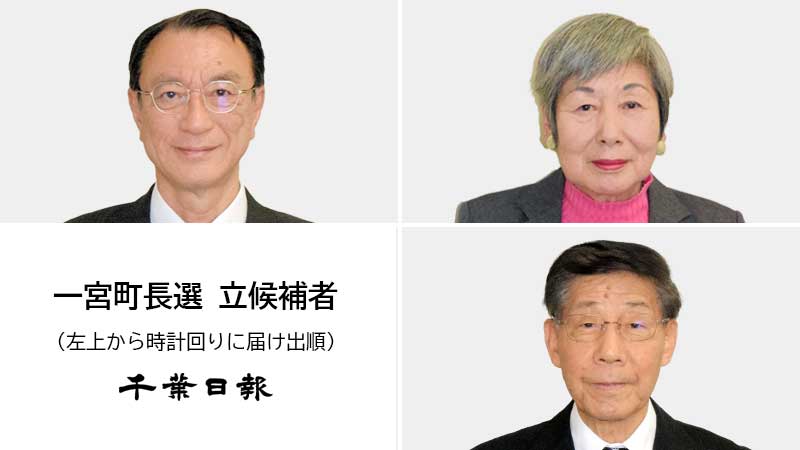 （左上から届け出順）馬淵昌也氏、志田延子氏、鶴岡巌氏