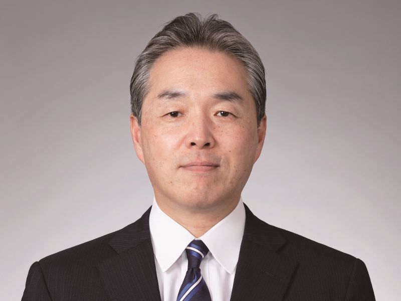 新社長に就任する天野氏(京成電鉄提供)