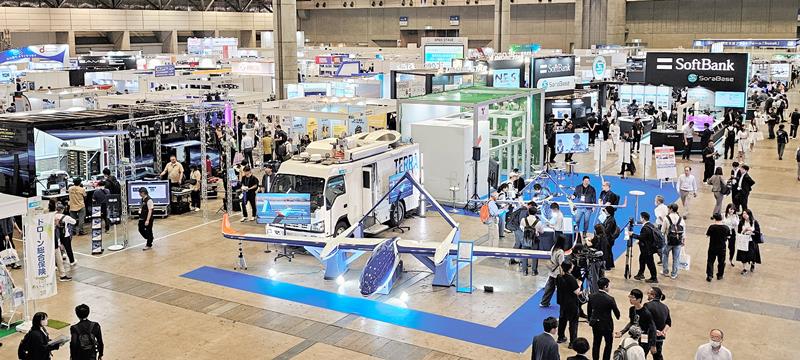「ジャパンドローン2025」には過去最多の285社・団体が出展した